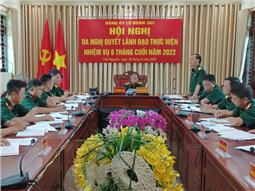 Đảng ủy Lữ đoàn 382 ra nghị quyết lãnh đạo thực hiện nhiệm vụ 6 tháng cuối năm 2022